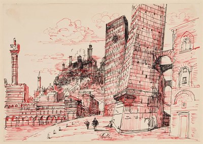 Lot 16 - Eugene Berman Russian/American, 1899-1972 (i)...