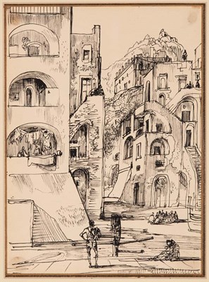 Lot 15 - Eugene Berman Russian/American, 1899-1972 (i)...