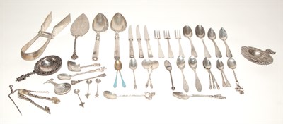 Lot 389 - Group of Continental Silver and Silver-Plated...
