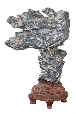 Lot 76 - Chinese Scholar's Rock Of enhanced...