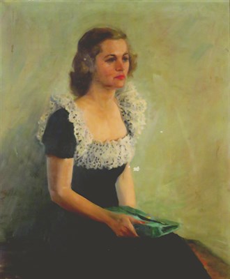 Lot 5 - 20th Century School Portrait of a Woman, 1943...