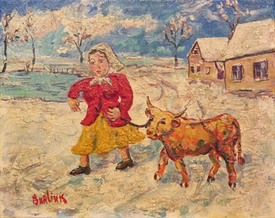 Lot 12 - David Davidovich Burliuk American/Ukrainian,...