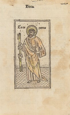 Lot 395 - [BIBLE IN LATIN] Biblia. Venice: Hieronymus de...