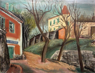 Lot 83 - Antonin Pelc Czech, 1895-1967 Village Trading...