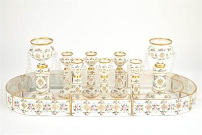 Lot 438 - Franco-Bohemian Gilt, Engraved and Enamel...