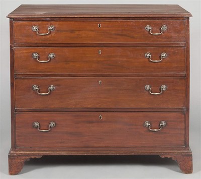 Lot 289 - George III Mahogany Chest of Drawers Third...