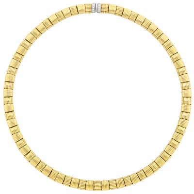 Lot 37 - Gold and Diamond Necklace, Roberto Coin