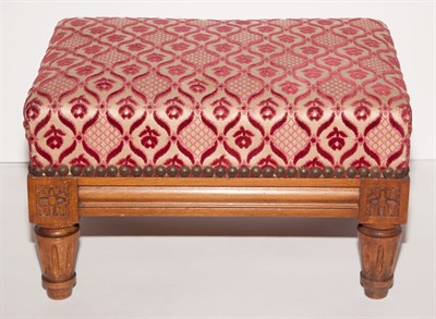 Lot 108 - Louis XV Style Footstool Length 14 inches.