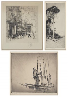 Lot 63 - William Walcot BAPTISTRY, FLORENCE Etching,...