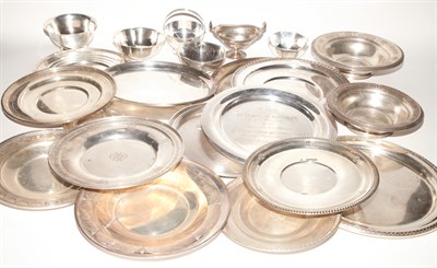 Lot 296 - Group of Silver Table Articles Approximately...