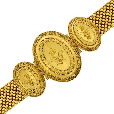Lot 425 - Antique Gold Bracelet