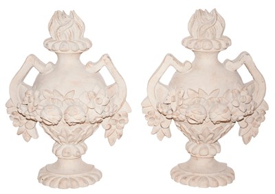 Lot 361 - Pair of Composition Garden Ornaments Height 23...
