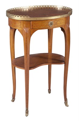 Lot 312 - Louis XV Style Gilt-Bronze Mounted Parquetry...