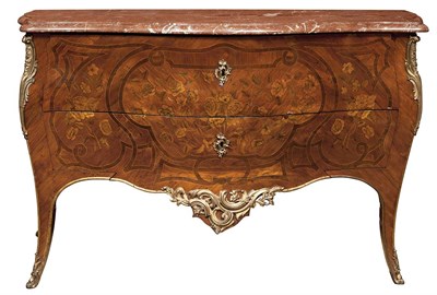 Lot 439 - Louis XV Gilt-Bronze Mounted Tulipwood and...