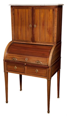 Lot 206 - Louis XVI Style Tulipwood Secretaire à...