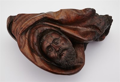 Lot 648 - Walnut Corbel Probably Continental, 15th...