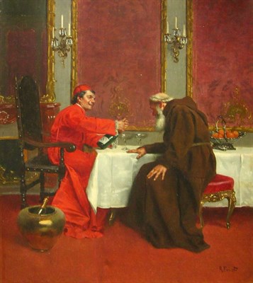 Lot 26 - Rudolf Ernst Austrian, 1854-1932 The Oenophile...