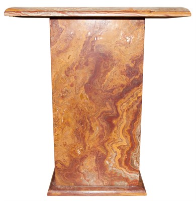 Lot 330A - Marble Pedestal Height 38 inches, width 32...