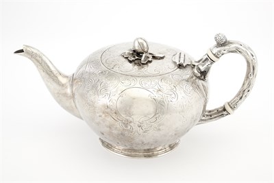 Lot 378 - Victorian Sterling Silver Teapot William Smily...