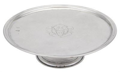 Lot 453 - George I Irish Sterling Silver Tazza Anthony...