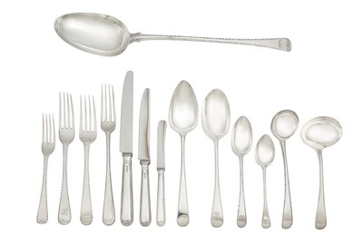 Lot 467 - Assembled Georgian and Later Sterling Silver...