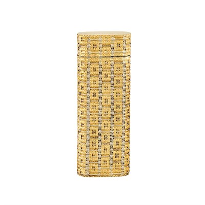 Lot 563 - Two-Color Gold Cigarette Lighter, Cartier, Paris