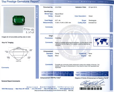 Lot 407 - Platinum, Emerald and Diamond Ring