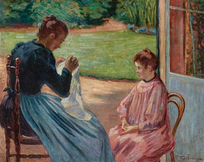 Lot 15 - Armand Guillaumin French, 1841-1927 Madame...