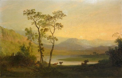 Lot 92 - French School 19th Century Landscape with...