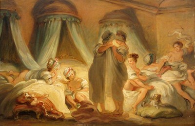 Lot 58 - School of Jean-Honore Fragonard Ladies at Play...