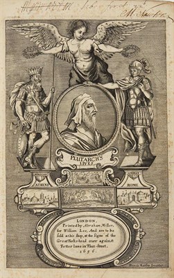 Lot 417 - PLUTARCH The Lives of the Noble Grecians &...