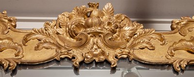 Lot 152 - Louis XV Style Giltwood Overmantel Mirror...