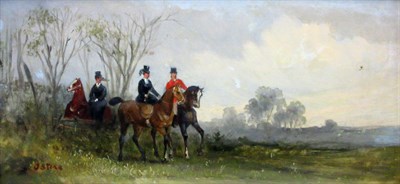 Lot 12 - British School, 19th Century Fox Hunt: A Pair...