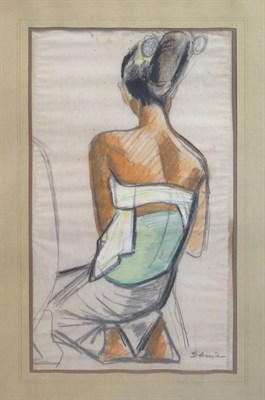 Lot 97 - Maurice Sterne American, 1878-1957 Woman...