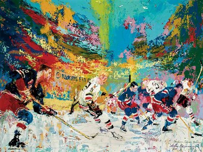Lot 207 - LeRoy Neiman American, 1921-2012 Ice Men, 1967...