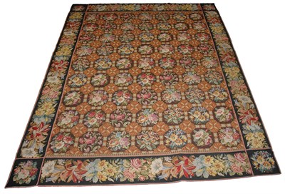 Lot 477 - Needlepoint Carpet Continental, early 20th...