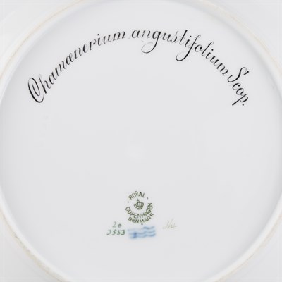 Lot 600 - Set of Twelve Royal Copenhagen Flora Danica...