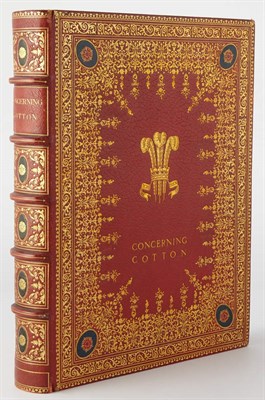 Lot 318 - [WINDSOR, EDWARD, DUKE OF] Concerning Cotton....