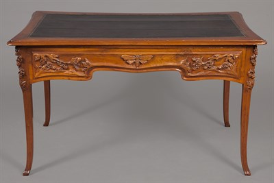 Lot 236 - Art Nouveau Desk Probably French, early 20th...