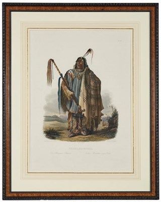 Lot 119 - After Karl Bodmer PEHRISKA-RUHPA Hand-colored...