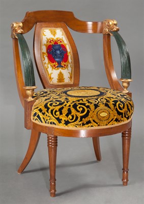 Lot 593 - Northern European Painted and Parcel Gilt...
