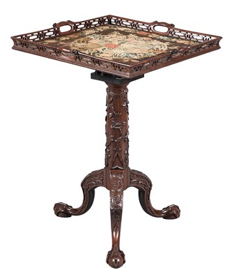 Lot 168 - George II Style Mahogany Tilt-Top Tripod Table...