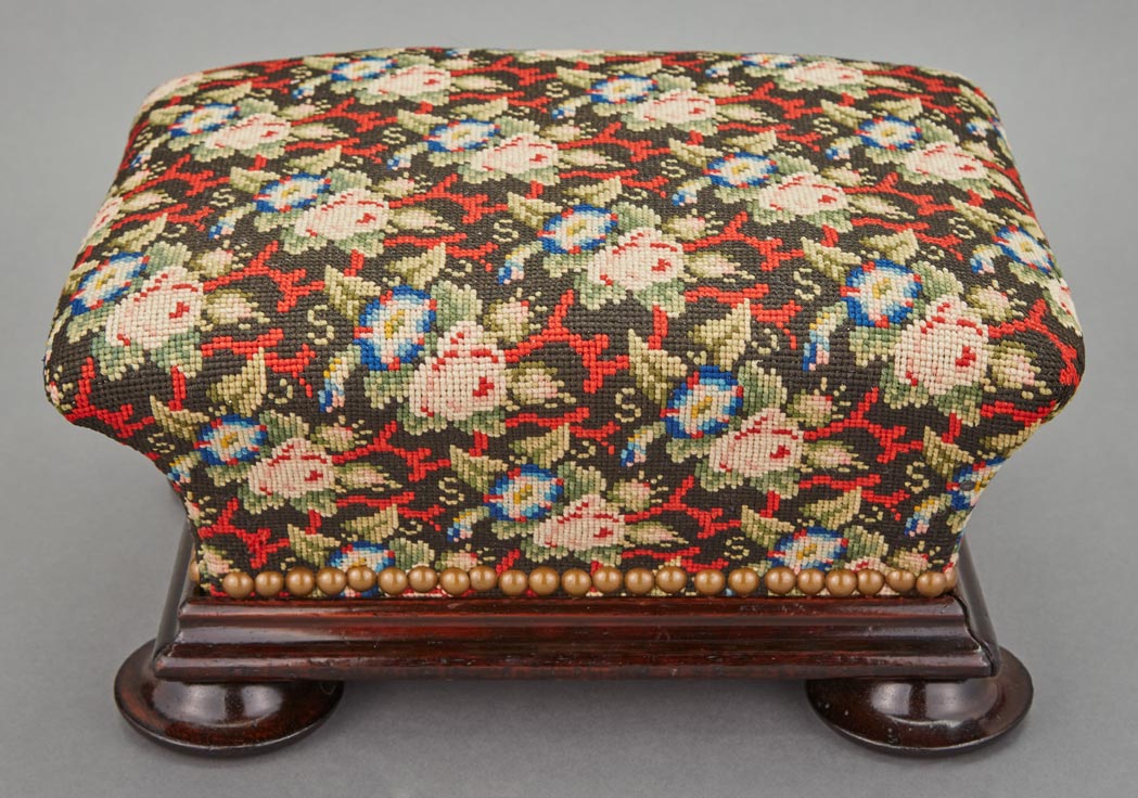 Lot 266 - Two Victorian Needlework Upholstered...