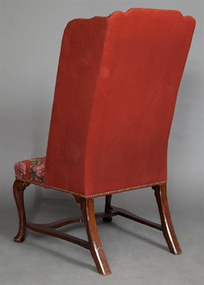 Lot 475 - George II Irish Needlework Upholstered Walnut...