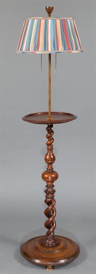 Lot 241 - Victorian Walnut and Mahogany Torchere Now...