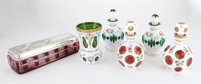 Lot 317 - Group of Dressing Articles Comprising a white...