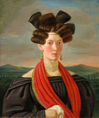 Lot 135 - British School 19th Century Portrait of a Lady...