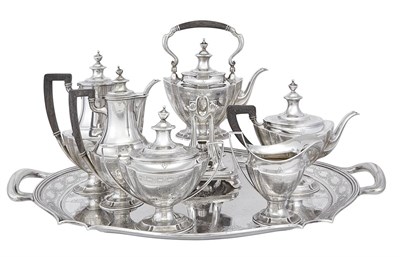 Lot 247 - Tiffany Sterling Silver Tea and Coffee Service...