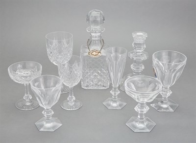 Lot 367 - Group of Baccarat Glass Stemware and Table...