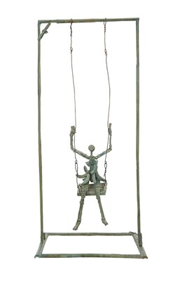 Lot 363 - Louis Cane French, b.1943 Girl in a Swing...